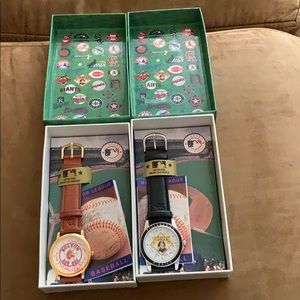 MLB Red Sox and pirates watches